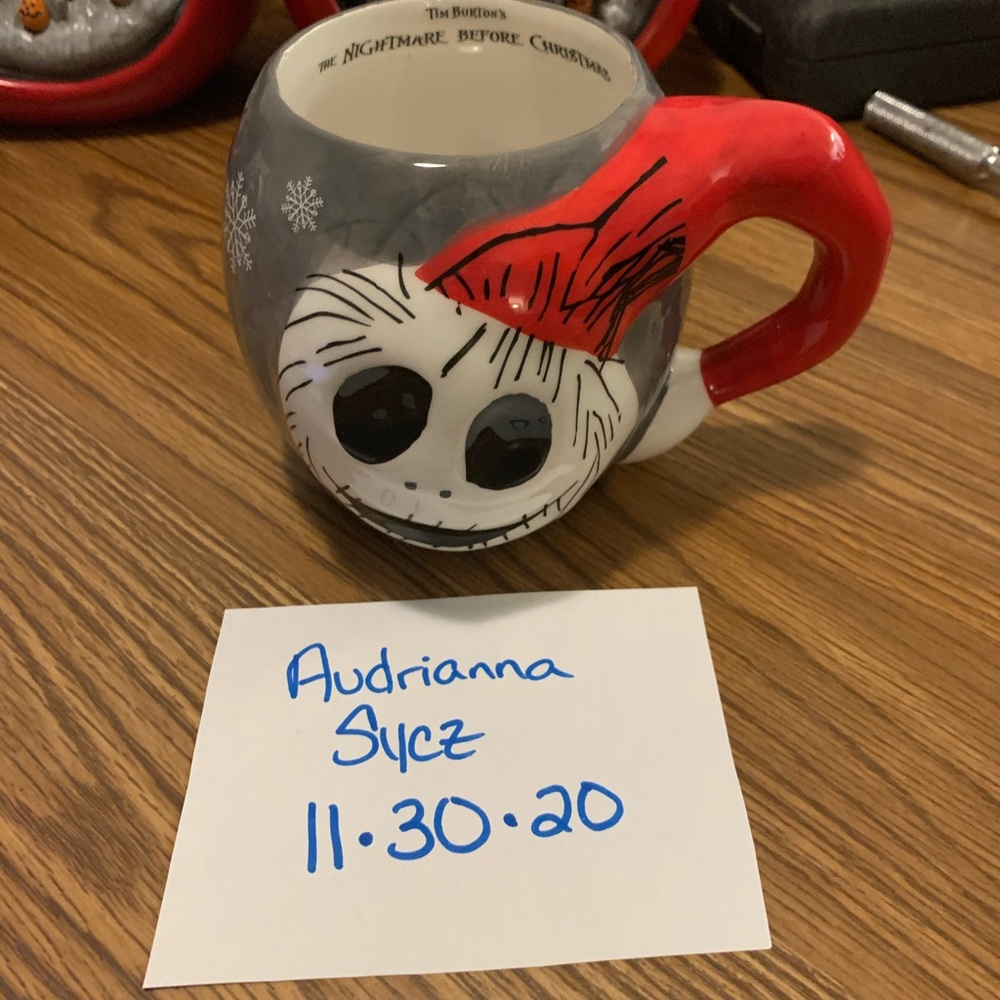 Nightmare before christmas coffee mug